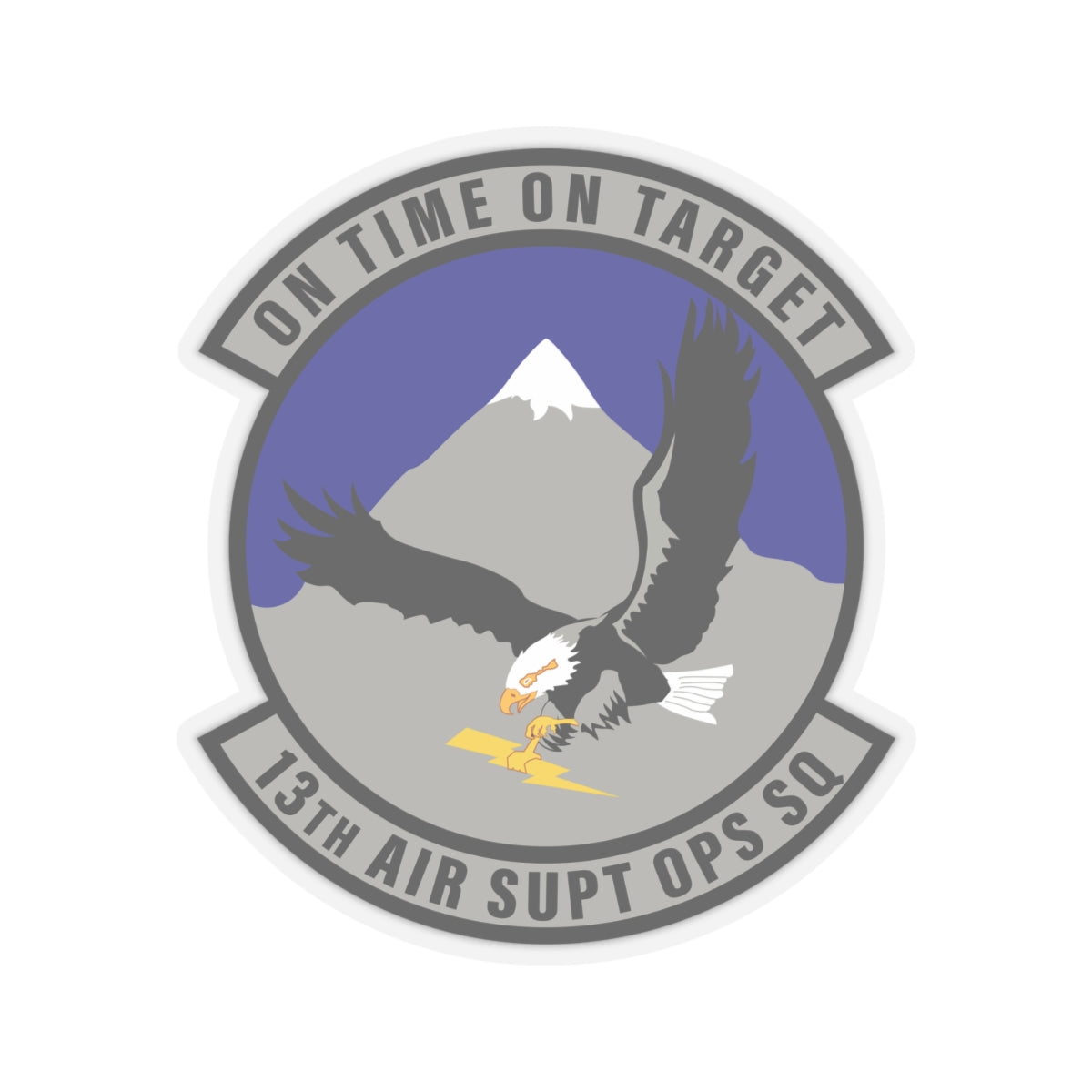 Kiss-Cut Stickers - USAF - 13th Air Support Operations Squadron wo txt