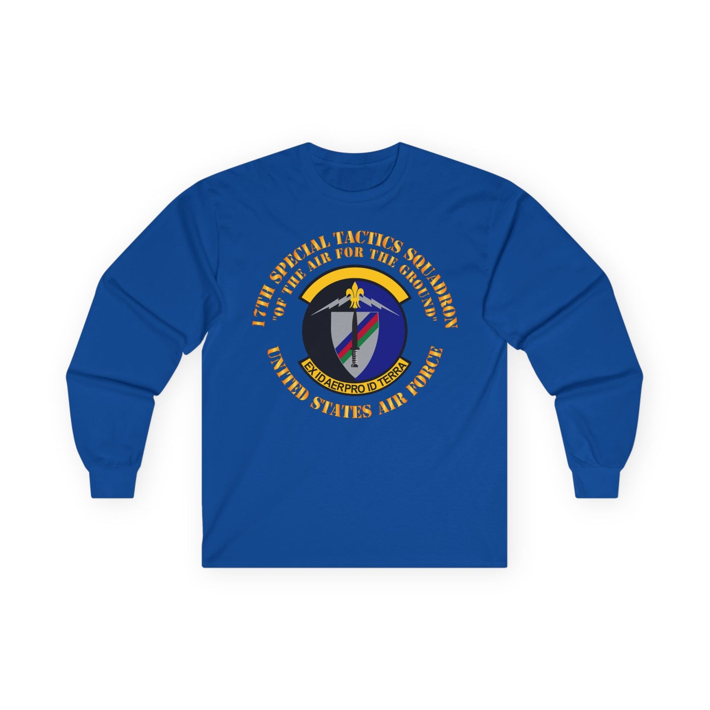 Unisex Ultra Cotton Long Sleeve Tee - USAF - 17th Special Tactics Squadron