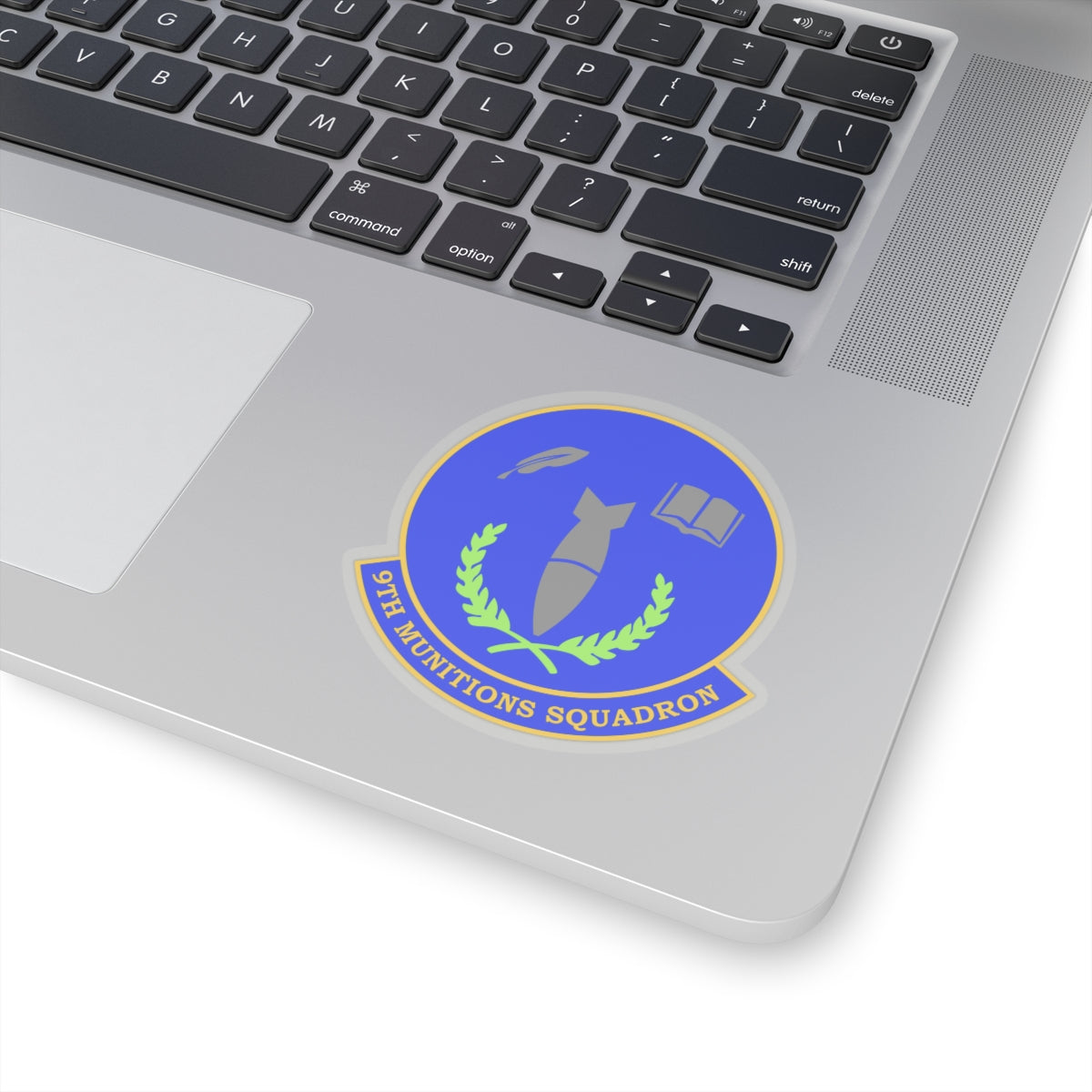 Kiss-Cut Stickers - USAF - 9th Munitions Squadron wo txt X 300