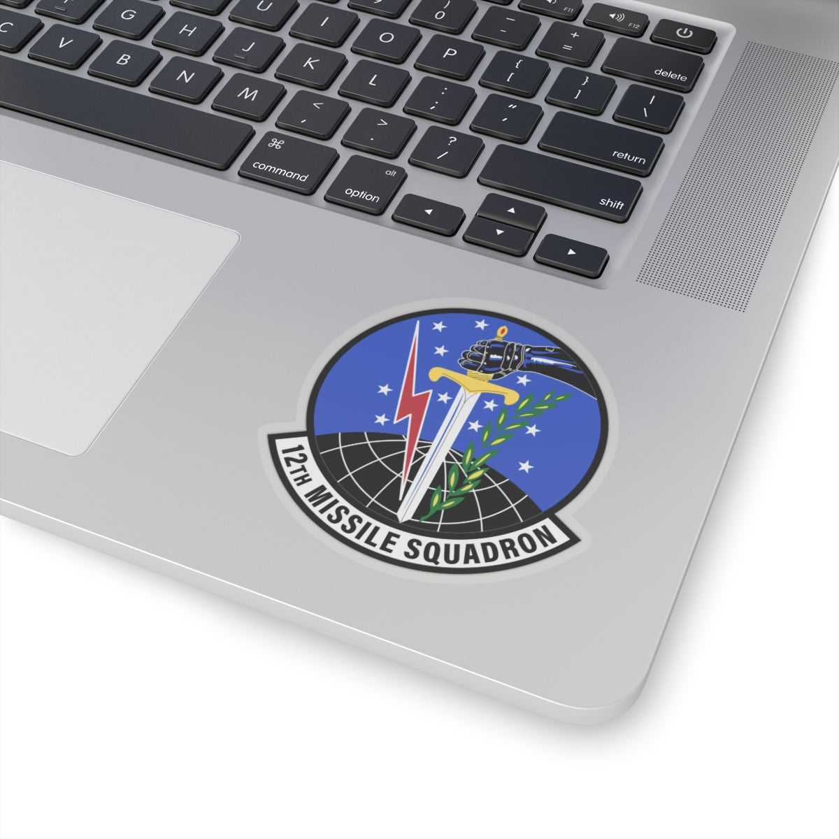 Kiss-Cut Stickers - USAF - 12th Missile Squadron wo txt