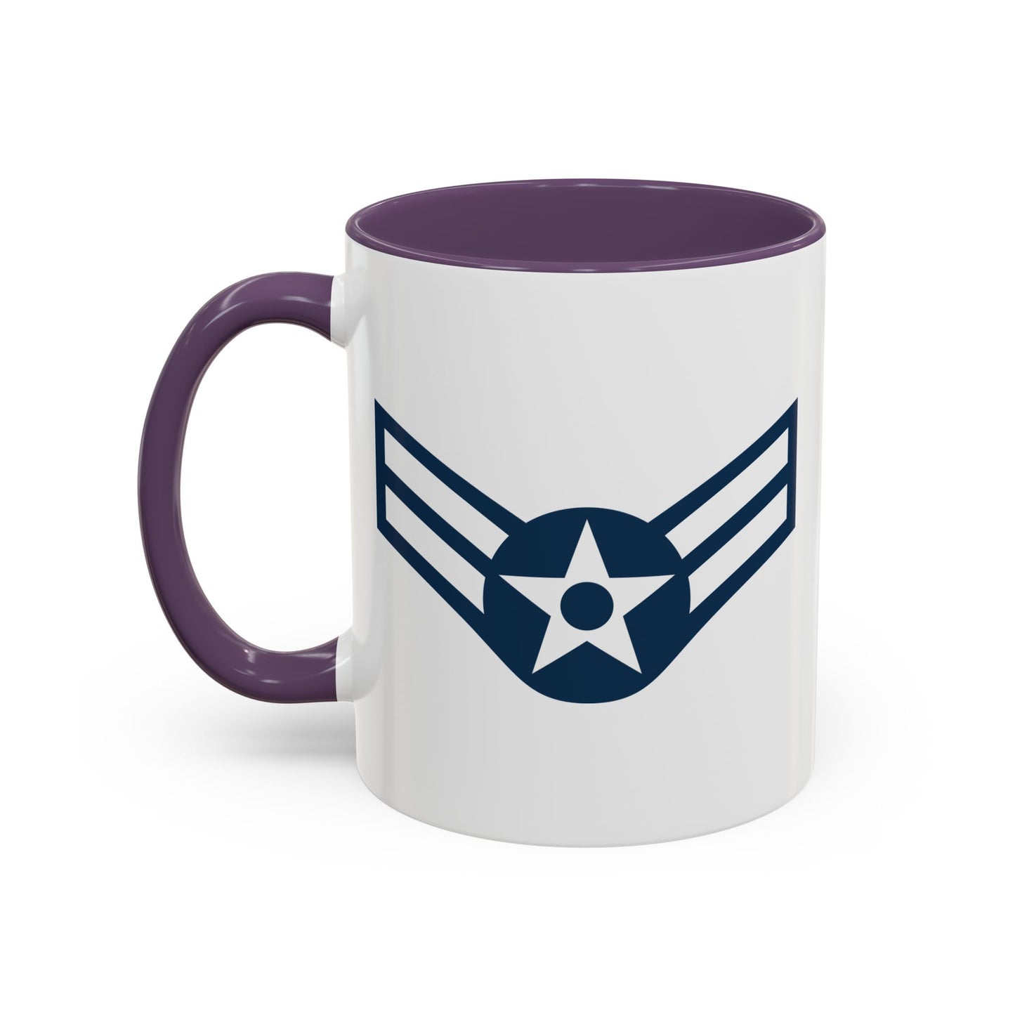 Accent Coffee Mug (11oz & 15oz) - USAF - Airman - First Class (E3) - 2020