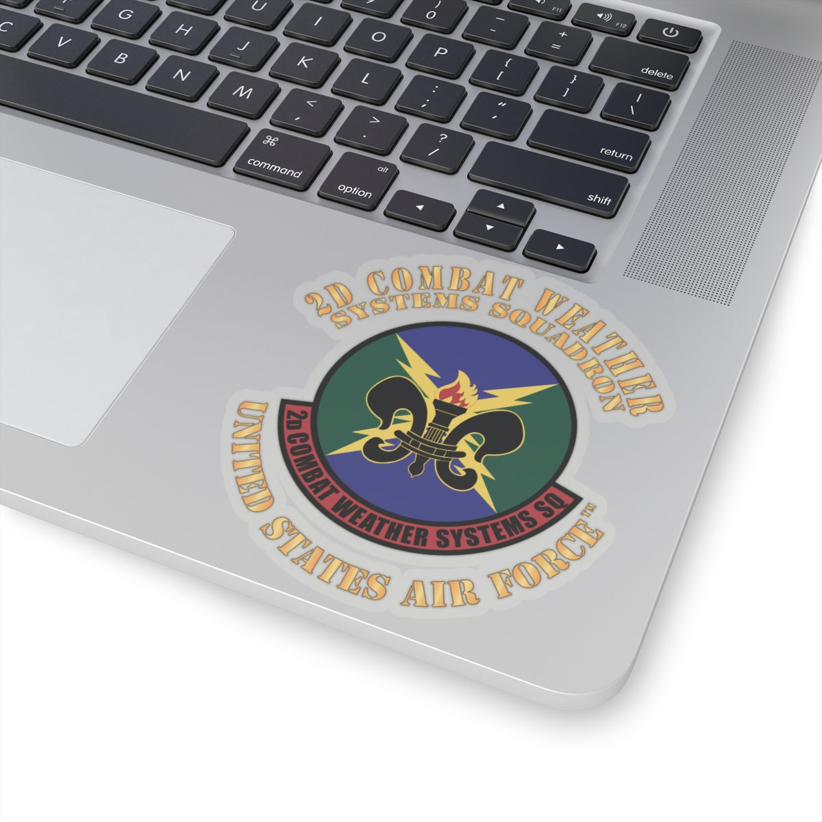 Kiss-Cut Stickers - USAF - 2d Combat Weather Systems Squadron X 300
