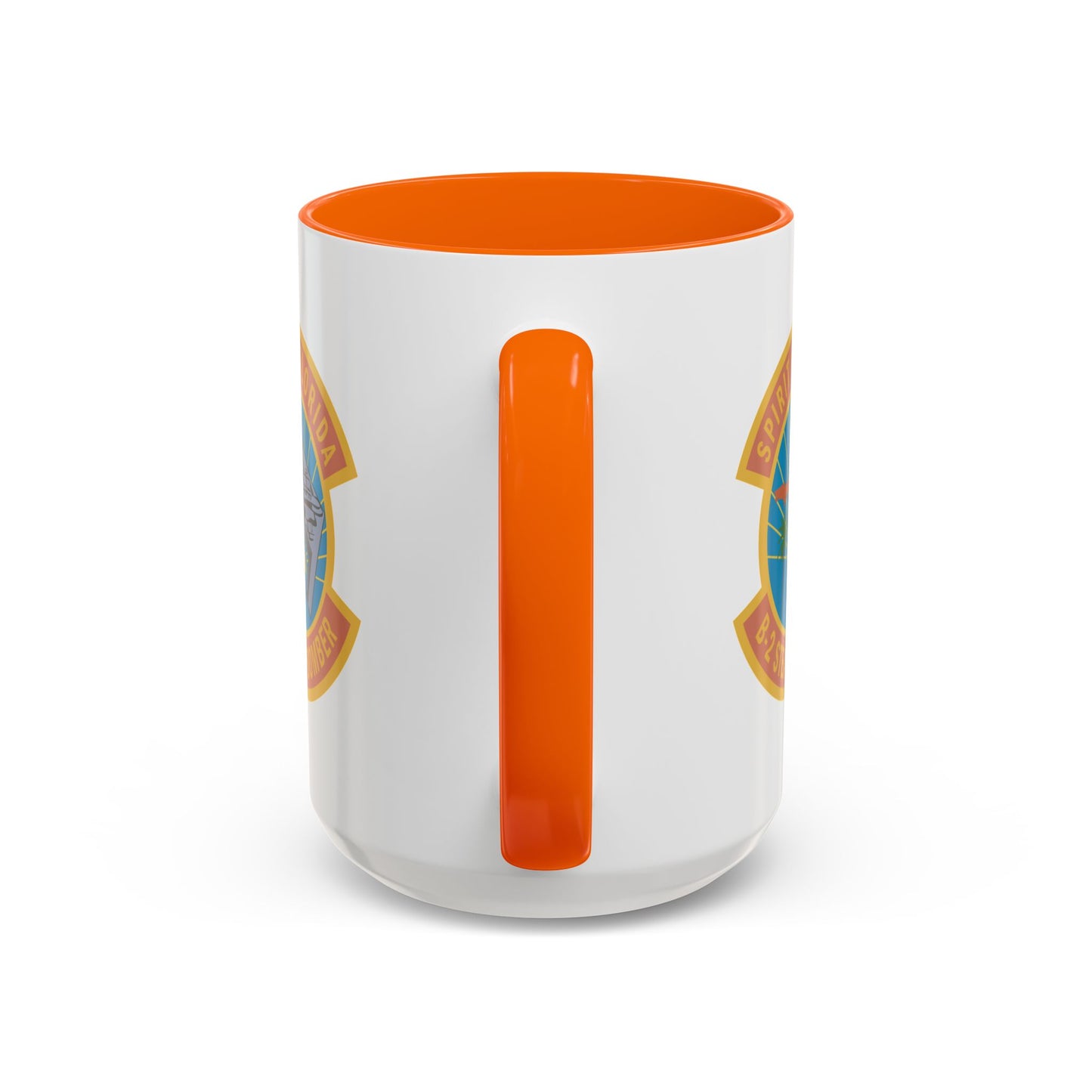 Accent Coffee Mug (11oz & 15oz) - USAF - B2 - Spirit of Florida - Stealth Bomber wo txt X 300