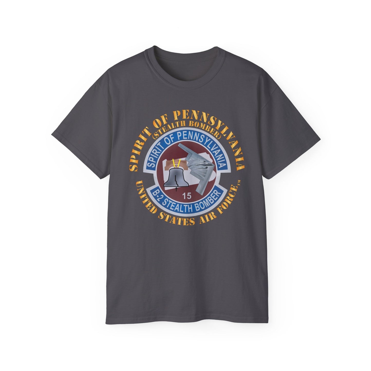 Unisex Ultra Cotton Tee - USAF - B2 - Spirit of Pennsylvania Stealth Bomber X 300
