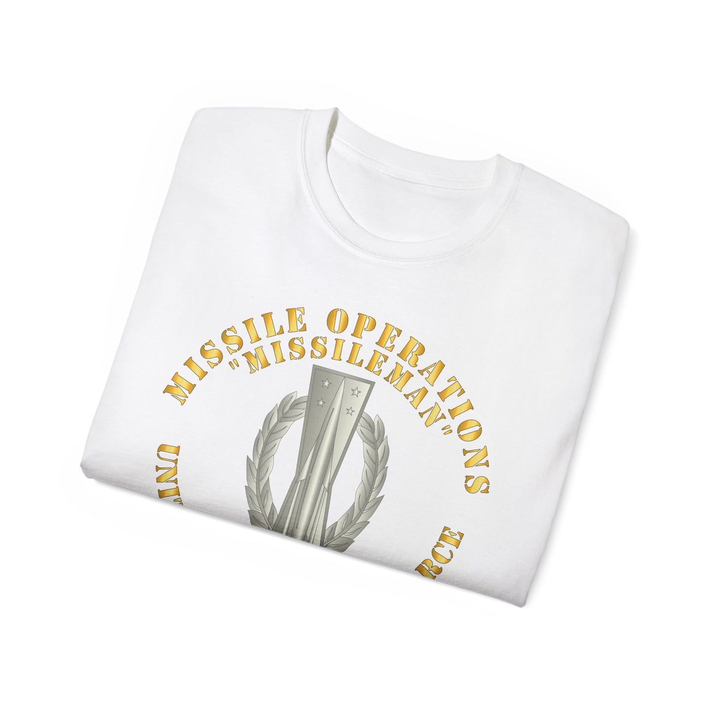 Unisex Ultra Cotton Tee - USAF - Missile Operations - Missileman - Basic
