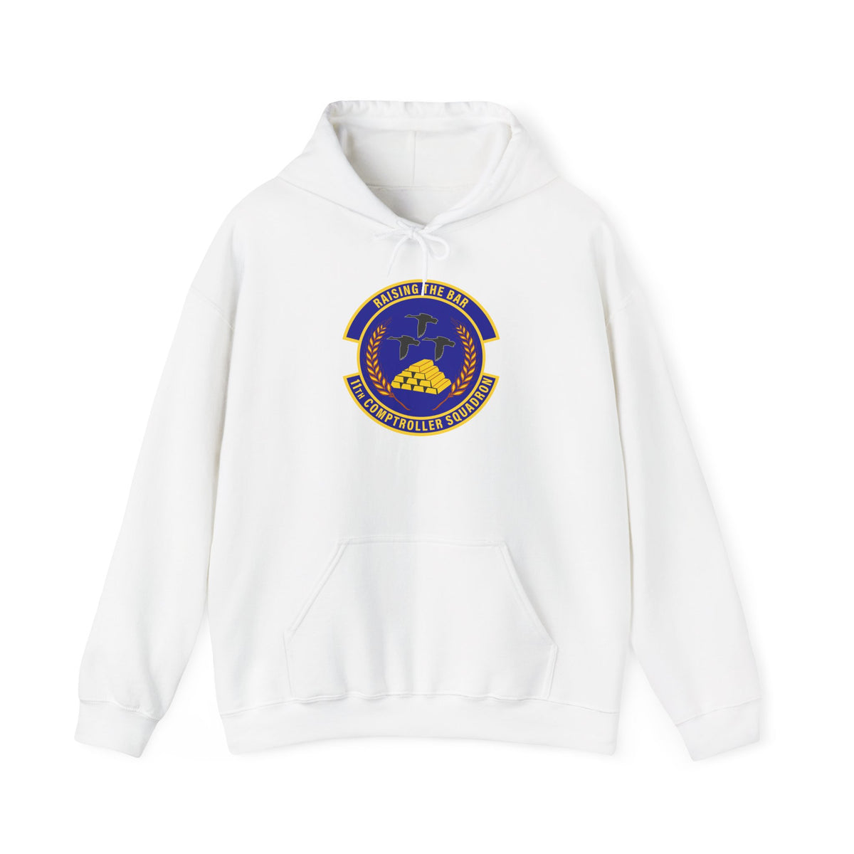 Unisex Heavy Blend Hooded Sweatshirt - USAF - 11th Comptroller Squadron wo txt