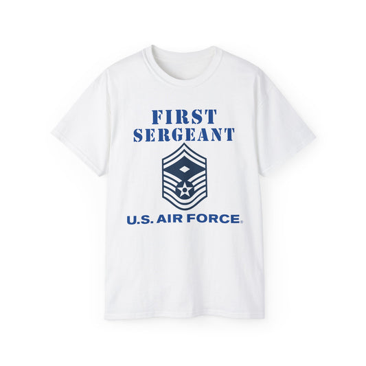 Unisex Ultra Cotton Tee - USAF - First Sergeant (E8b) - 2020 - US Air Force w Text X 300
