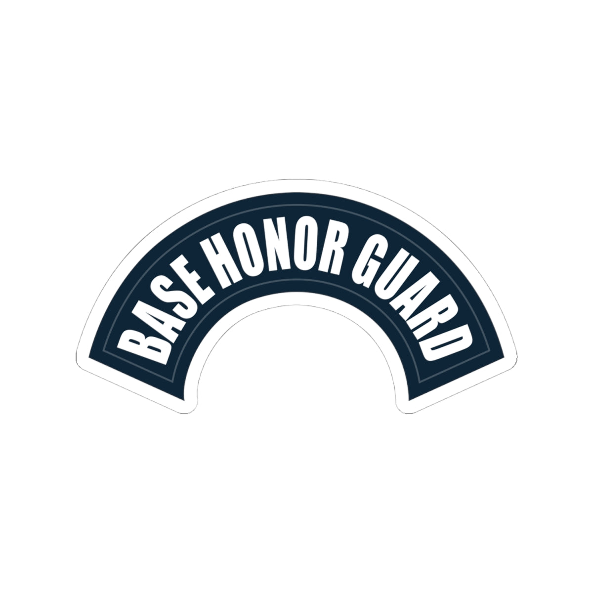 Kiss-Cut Stickers - USAF - Base Honor Guard Tab - V2
