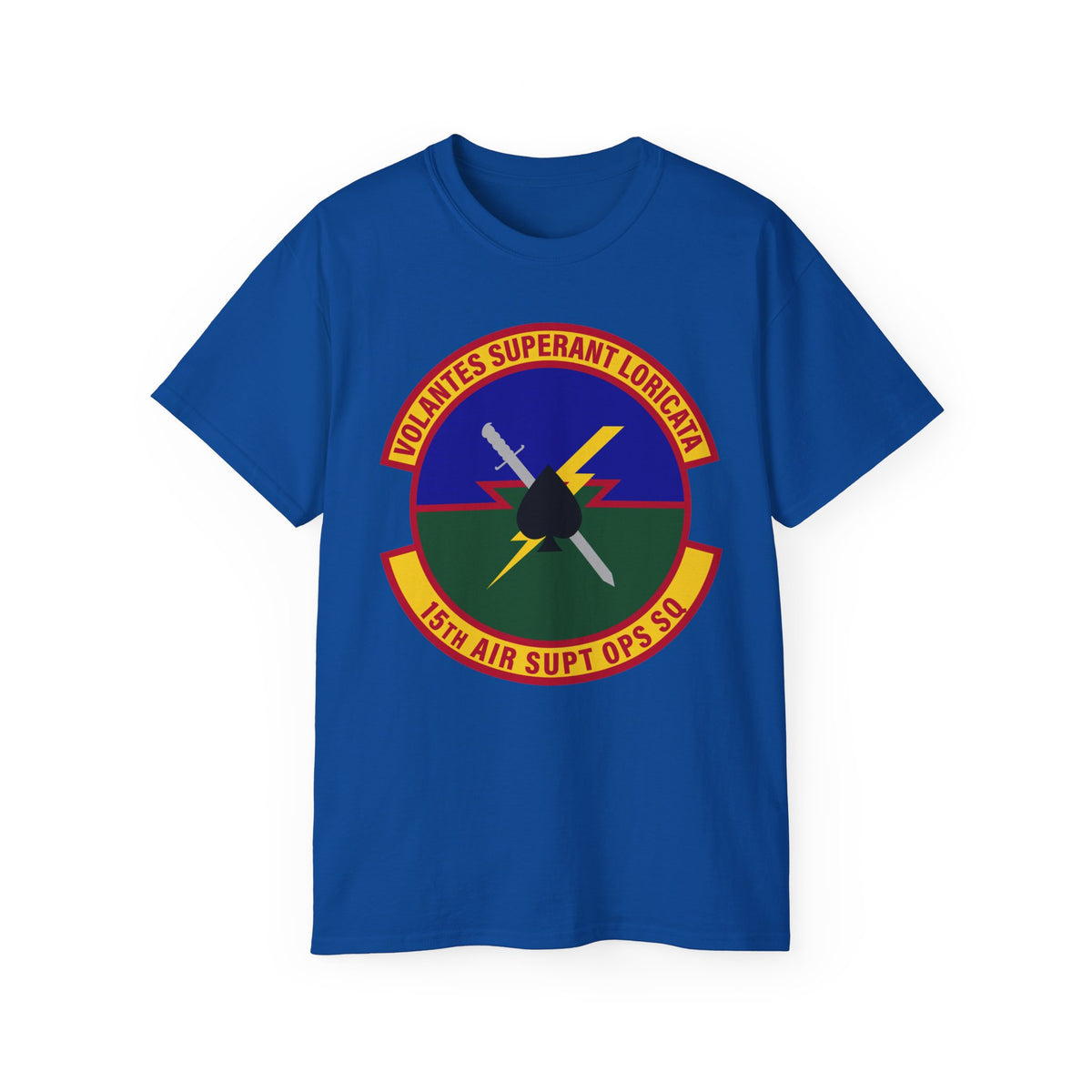 Unisex Ultra Cotton Tee - USAF - 15th Air Support Operations Squadron wo txt