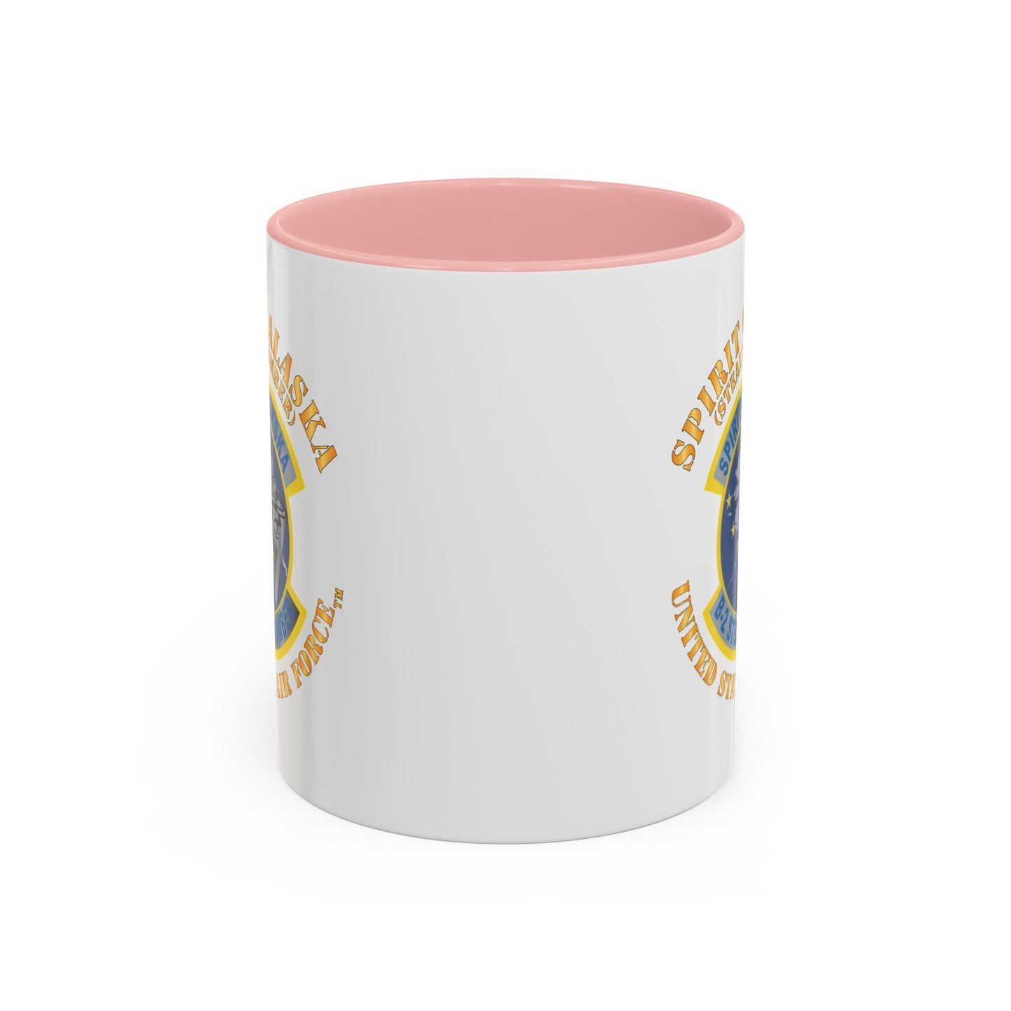 Accent Coffee Mug (11oz & 15oz) - USAF - B2 - Spirit of Alaska - Stealth Bomber X 300