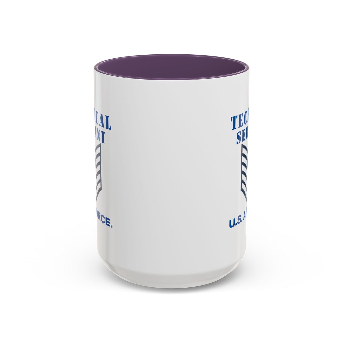 Accent Coffee Mug (11oz & 15oz) - USAF - Technical Sergeant (E6) - 2020 - US Air Force w Text X 300