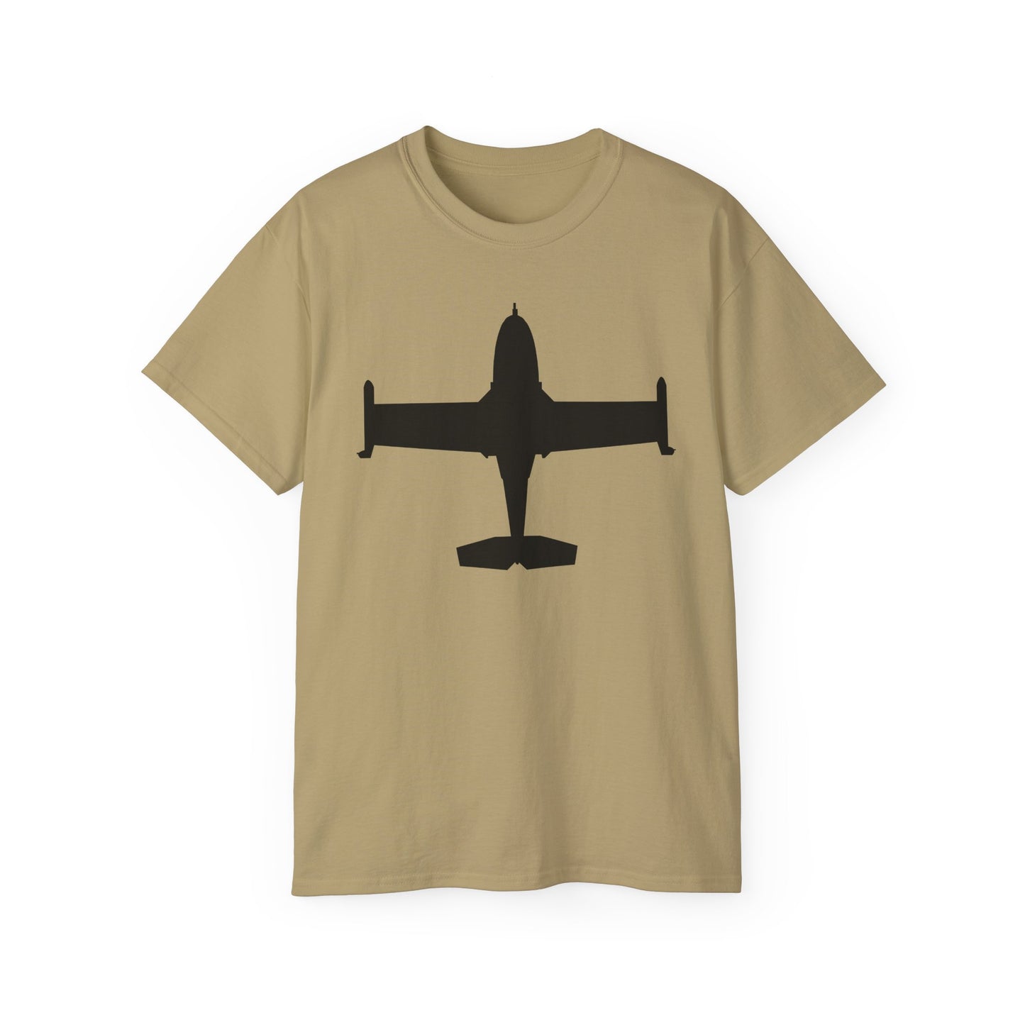Unisex Ultra Cotton Tee - Aircraft - A-37-Trainer - Top - Silhouette X 300