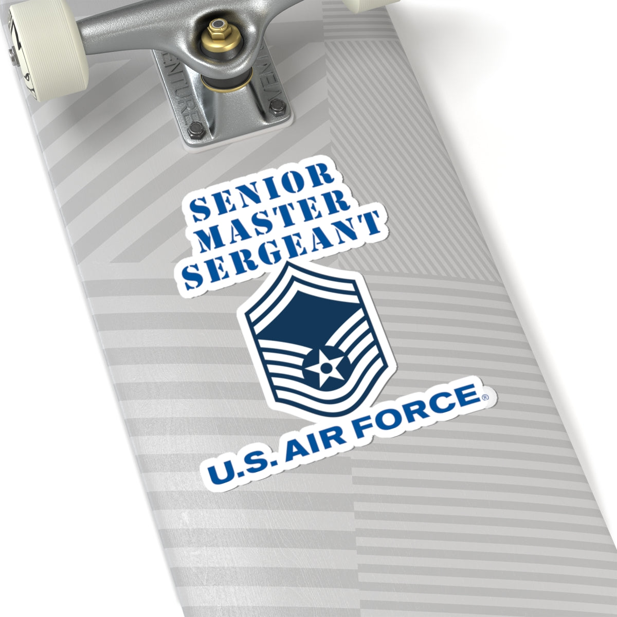 Kiss-Cut Stickers - USAF - Senior Master Sergeant (E8a) - 2020 - US Air Force w Text X 300