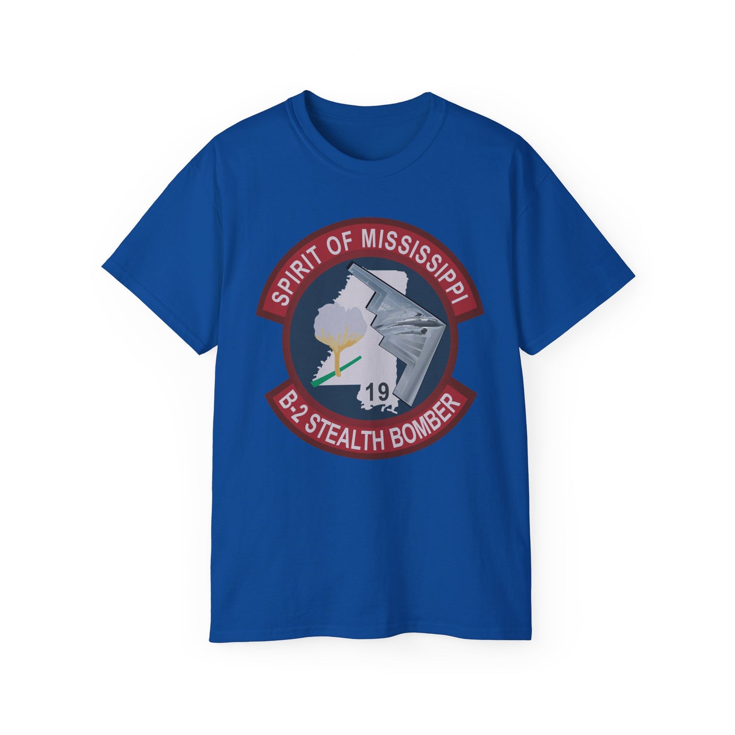 Unisex Ultra Cotton Tee - USAF - B2 - Spirit of Mississippi - Stealth Bomber wo txt X 300