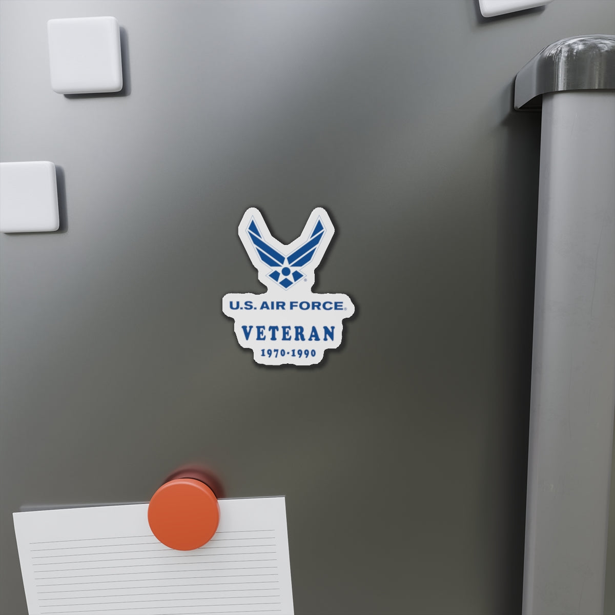 Die-Cut Magnet - USAF - Air Force - Veteran w years