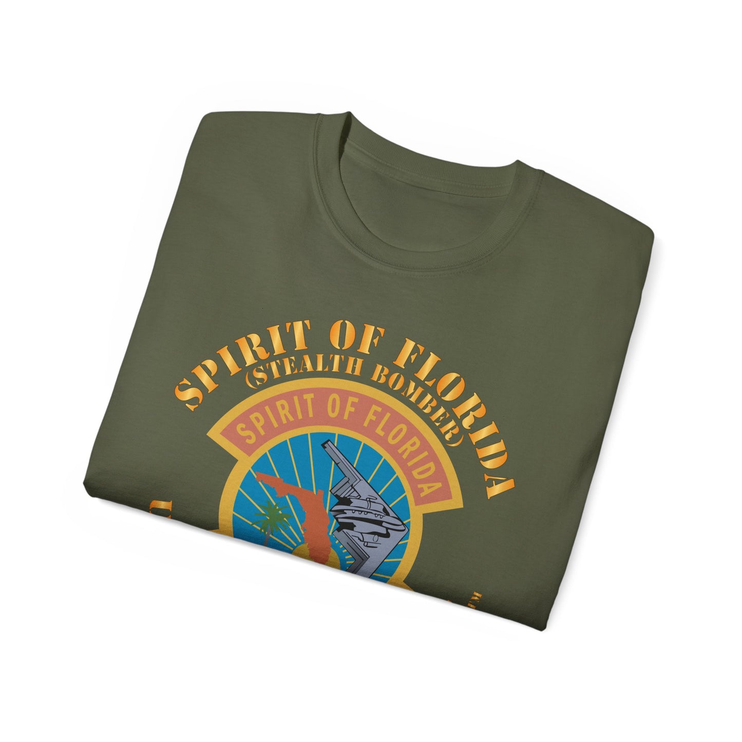 Unisex Ultra Cotton Tee - USAF - B2 - Spirit of Florida - Stealth Bomber X 300