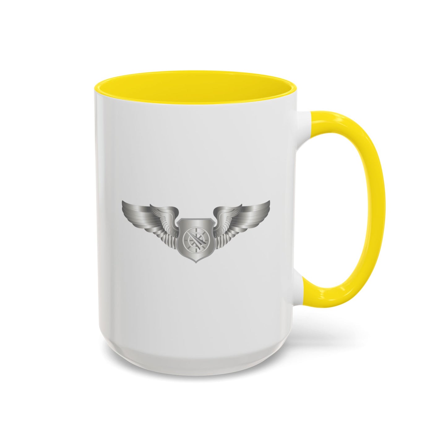 Accent Coffee Mug (11oz & 15oz) - USAF - Air Battle Manager - Basic Wings wo Txt