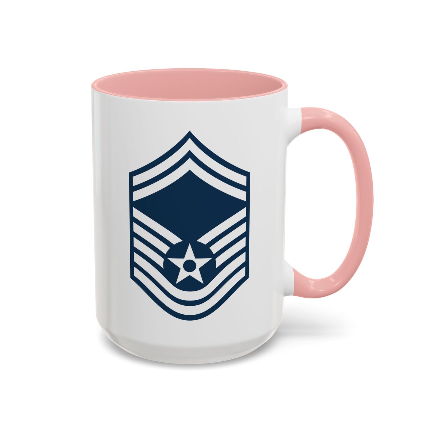 Accent Coffee Mug (11oz & 15oz) - USAF - Senior Master Sergeant (E8a) - 2020
