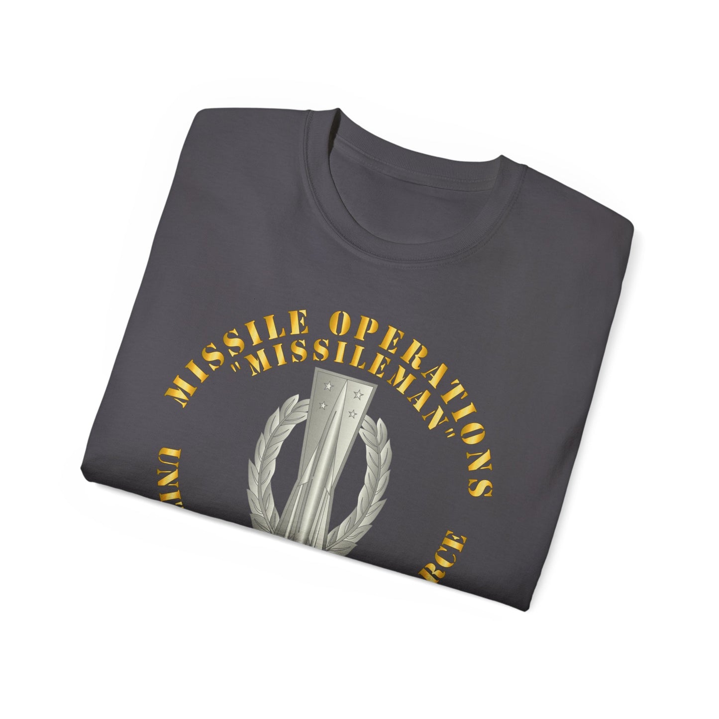 Unisex Ultra Cotton Tee - USAF - Missile Operations - Missileman - Basic
