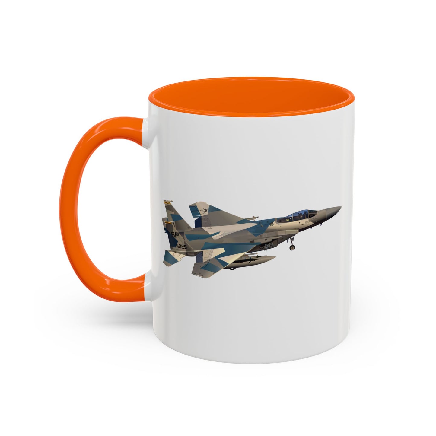 Accent Coffee Mug (11oz & 15oz) - USAF - F15 Eagle wo txt