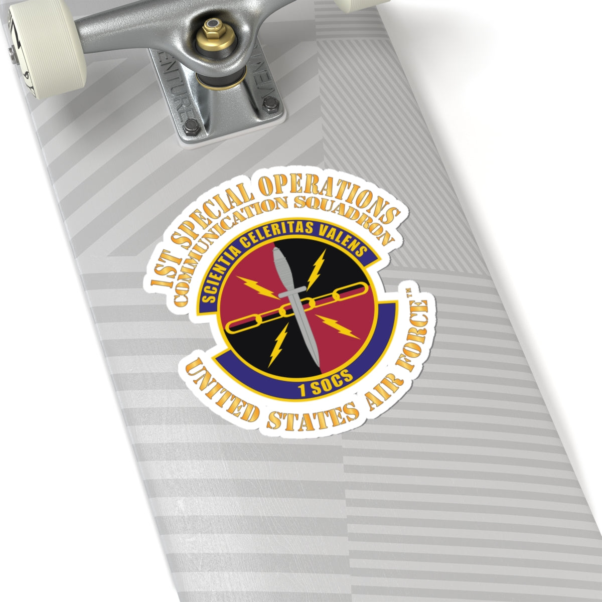 Kiss-Cut Stickers - USAF - 1st Special Operations Communication Squadron X 300
