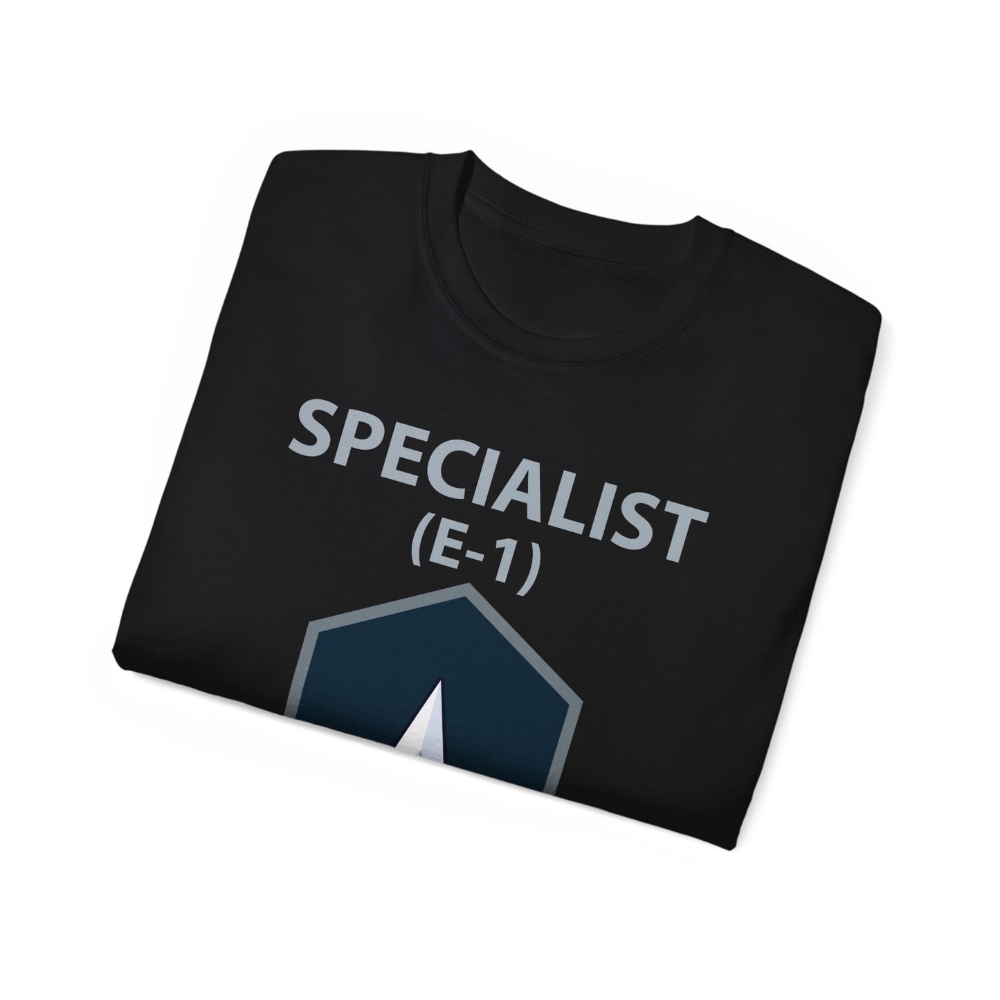Unisex Ultra Cotton Tee - USSF - E1 Specialist - US Space Force X 300