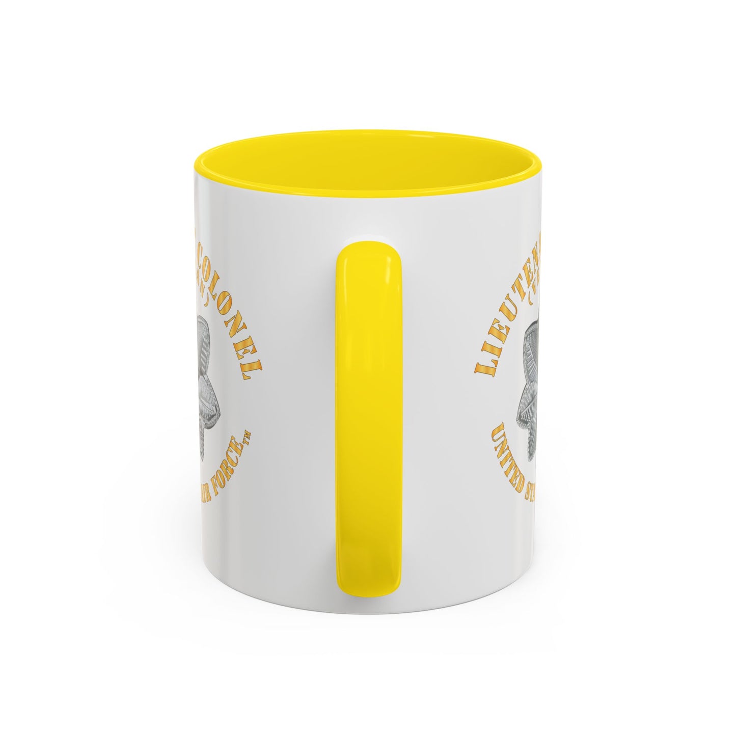 Accent Coffee Mug (11oz & 15oz) - USAF - Lieutenant Colonel - LTC - Veteran - TM X 300
