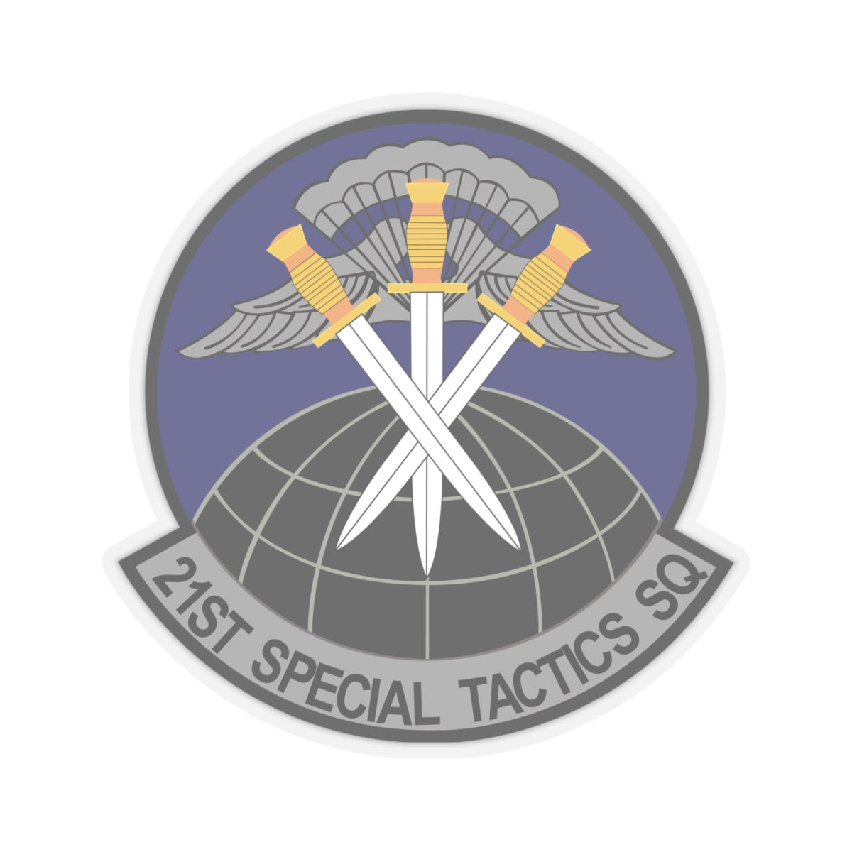Kiss-Cut Stickers - USAF - 21st Special Tactics Squadron wo Txt