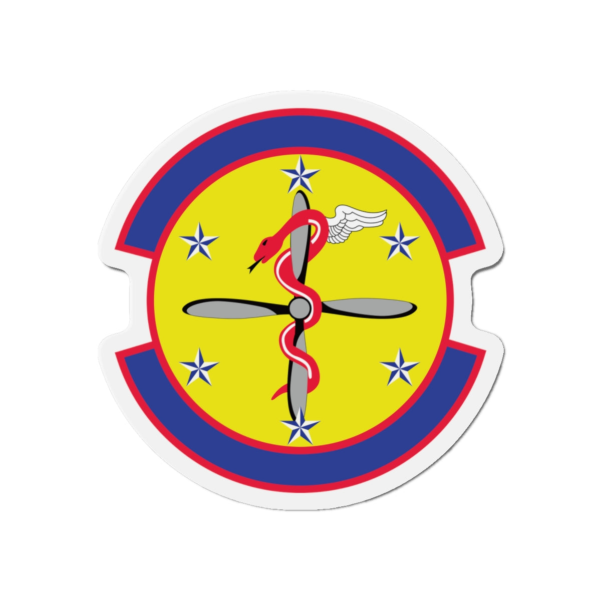 Die-Cut Magnet - USAF - 2nd Operational Medical Readiness Squadron wo txt