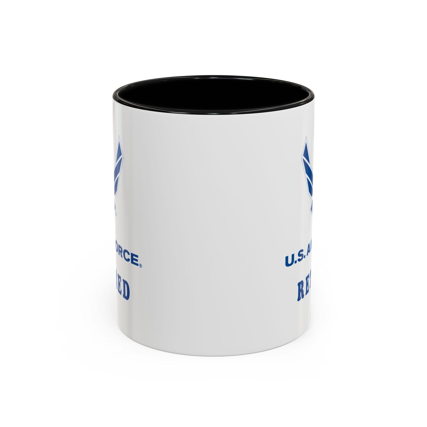 Accent Coffee Mug (11oz & 15oz) - USAF - Air Force - Retired X 300