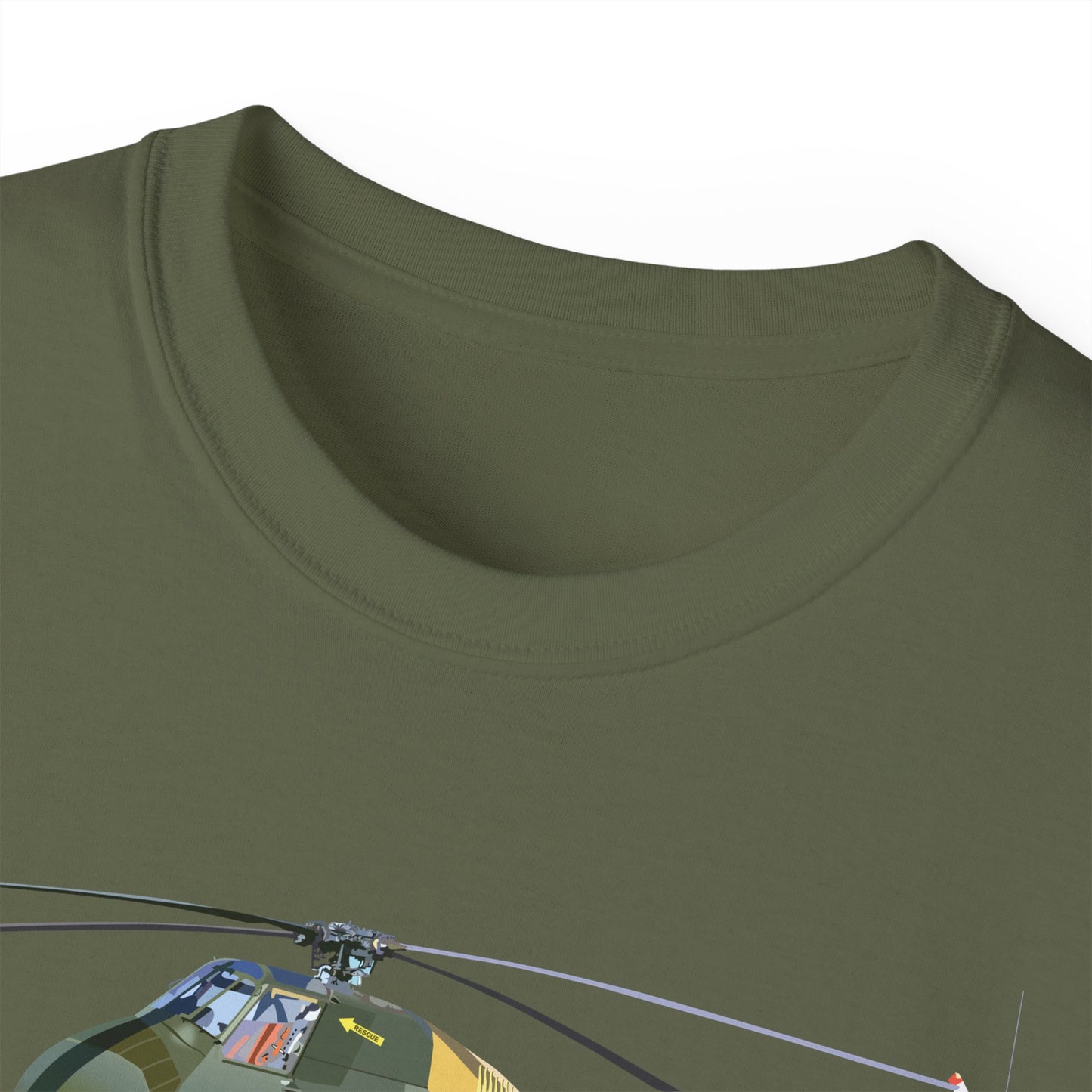 Unisex Ultra Cotton Tee - H-34 Choctaw wo Txt X 300