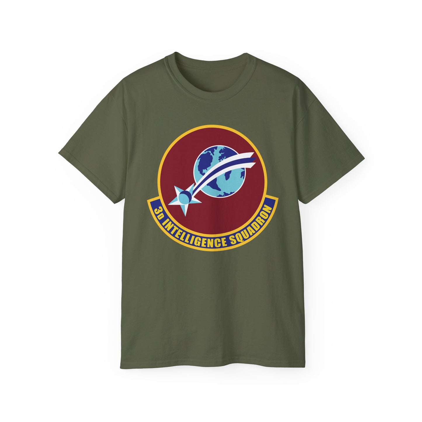 Unisex Ultra Cotton Tee - USAF - 3rd Intelligence Squadron wo txt