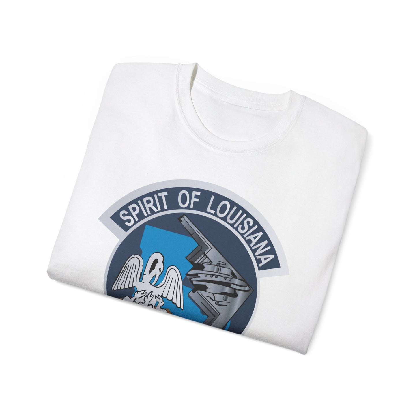 Unisex Ultra Cotton Tee - USAF - B2 - Spirit of Louisiana - Stealth Bomber wo txt X 300