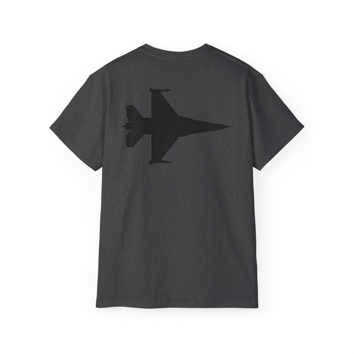 Unisex Ultra Cotton Tee - Aircraft - F-16 -Top - Silhouette - wo Txt X 300