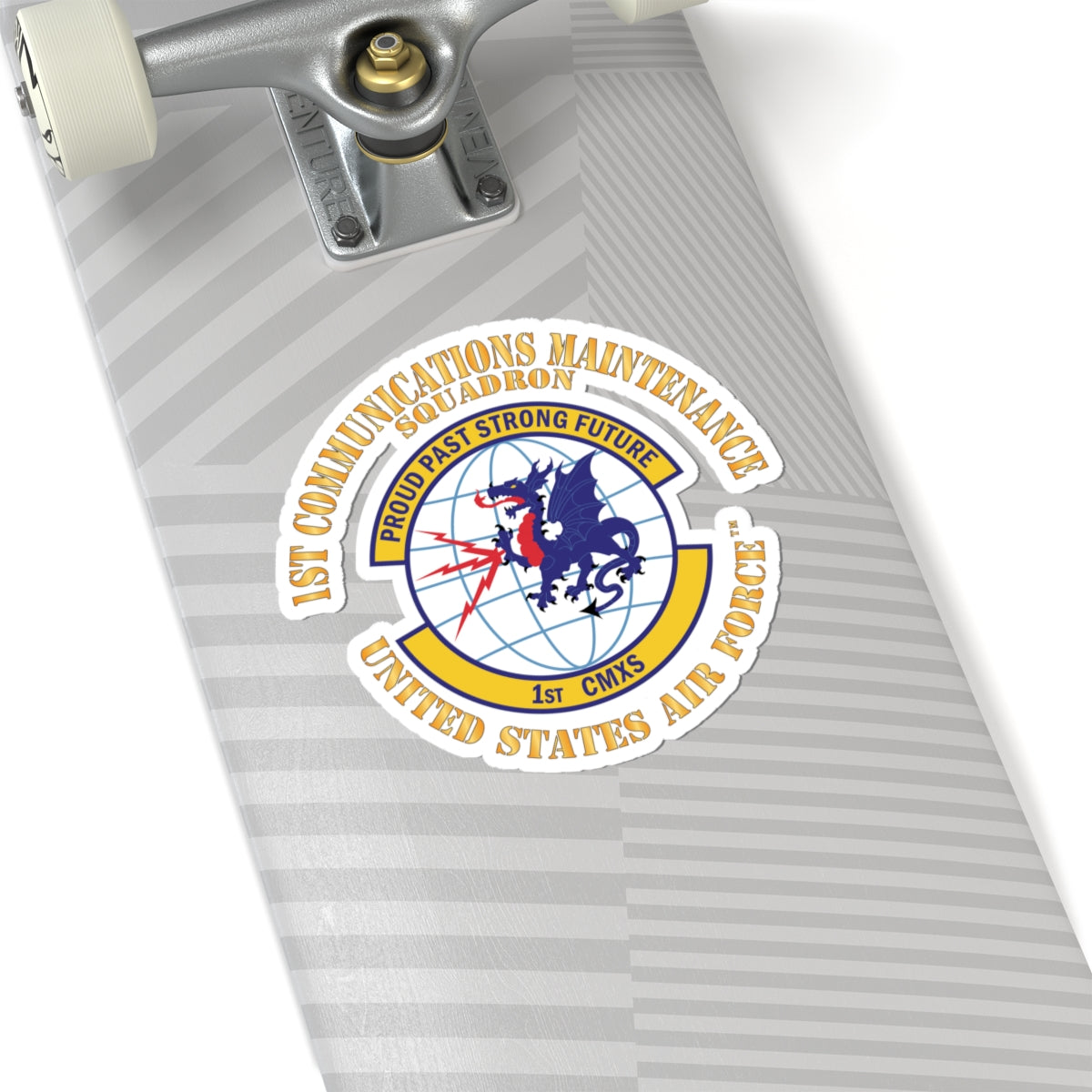 Kiss-Cut Stickers - USAF - 1st Communications Maintenance Squadron(USAFE) X 300