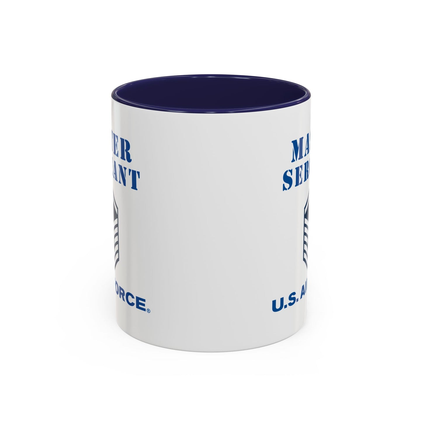 Accent Coffee Mug (11oz & 15oz) - USAF - Master Sergeant (E7a) - 2020 - US Air Force w Text X 300
