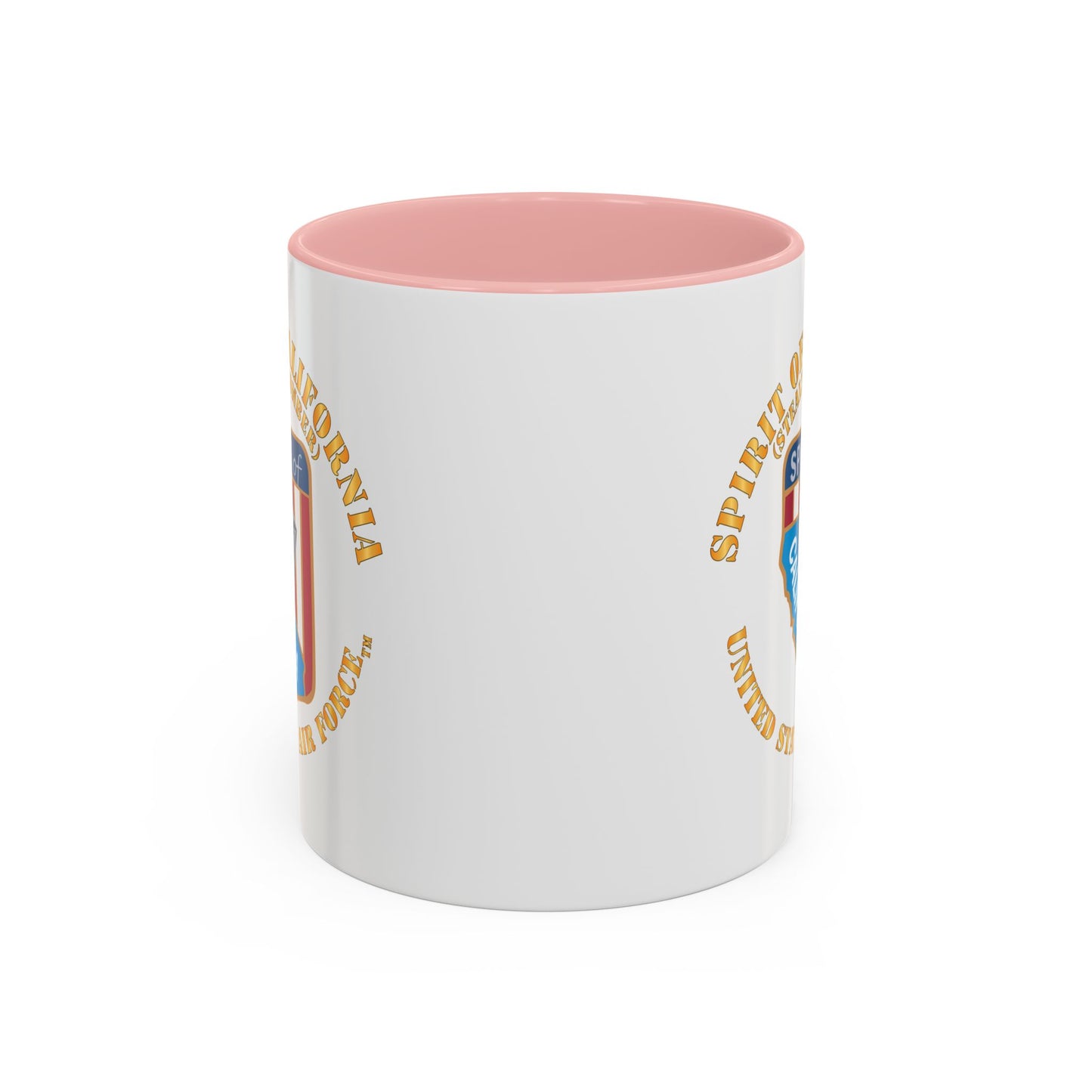 Accent Coffee Mug (11oz & 15oz) - USAF - B2 - Spirit of California - Stealth Bomber X 300