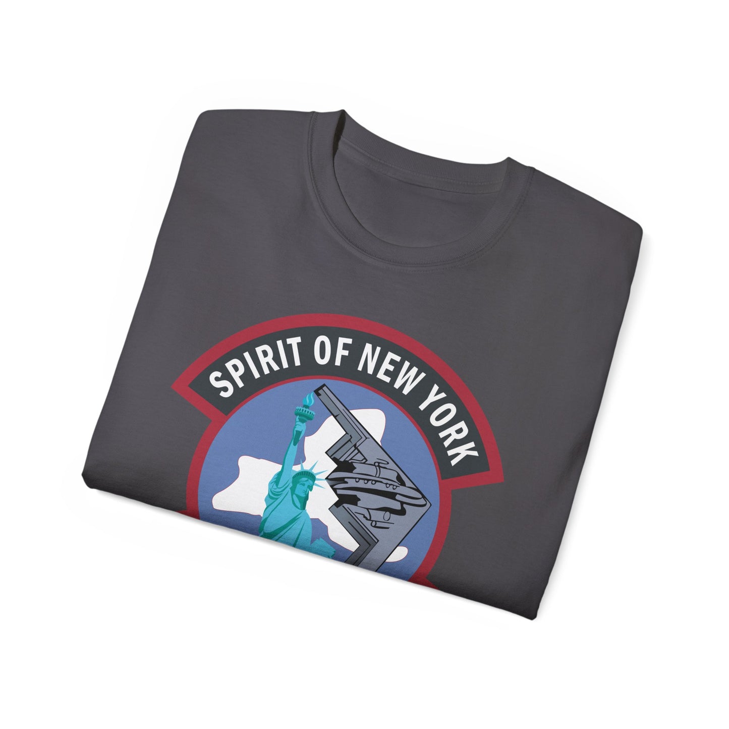 Unisex Ultra Cotton Tee - USAF - B2 - Spirit of New York - Stealth Bomber wo txt X 300