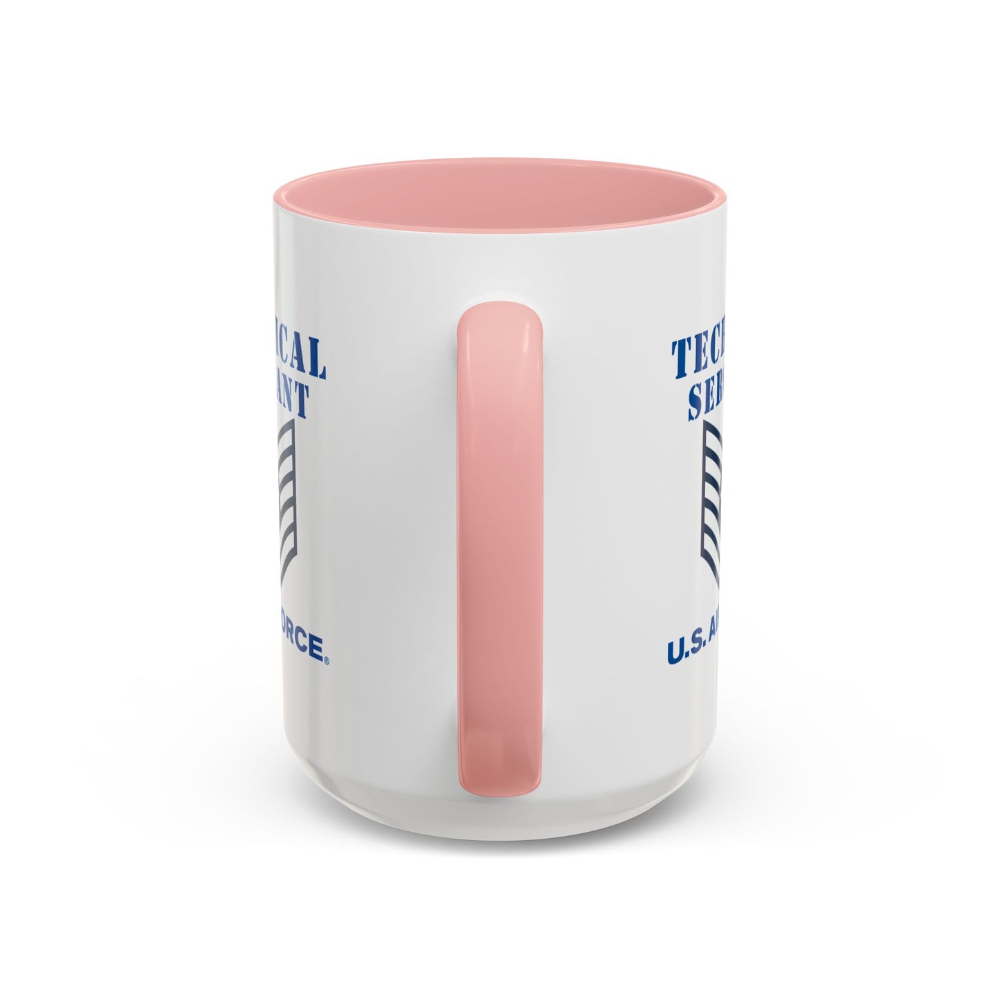 Accent Coffee Mug (11oz & 15oz) - USAF - Technical Sergeant (E6) - 2020 - US Air Force w Text X 300