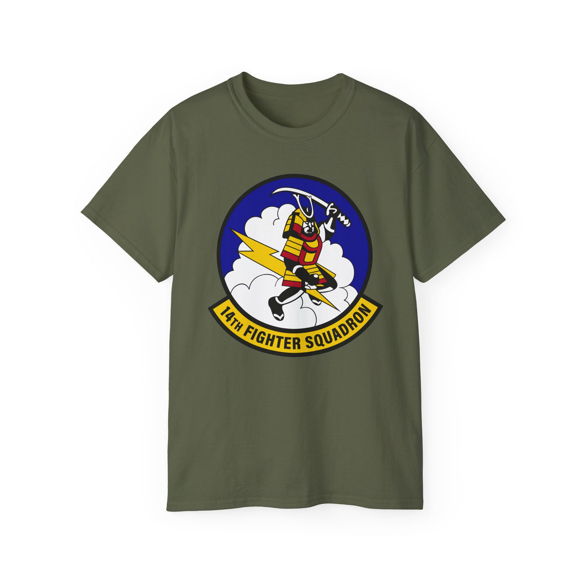 Unisex Ultra Cotton Tee - USAF - 14th Fighter Squadron wo txt