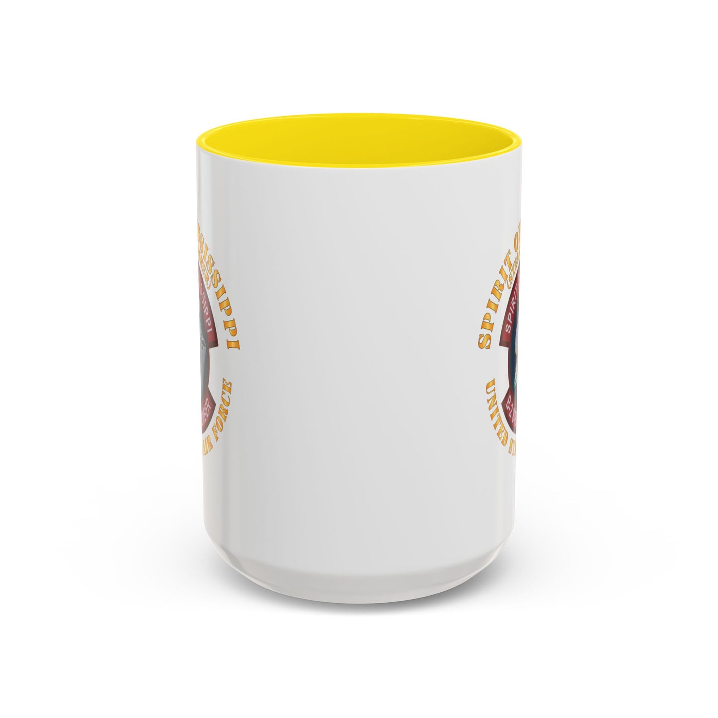 Accent Coffee Mug (11oz & 15oz) - USAF - B2 - Spirit of Mississippi - Stealth Bomber X 300