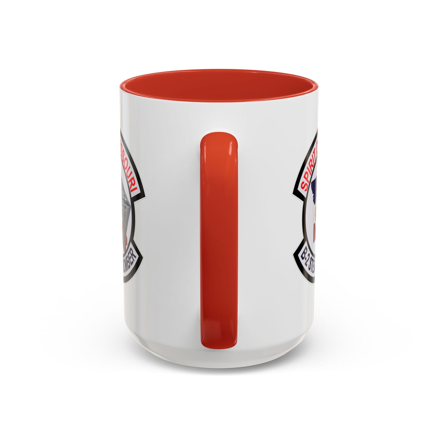 Accent Coffee Mug (11oz & 15oz) - USAF - B2 - Spirit of Missouri - Stealth Bomber wo Txt