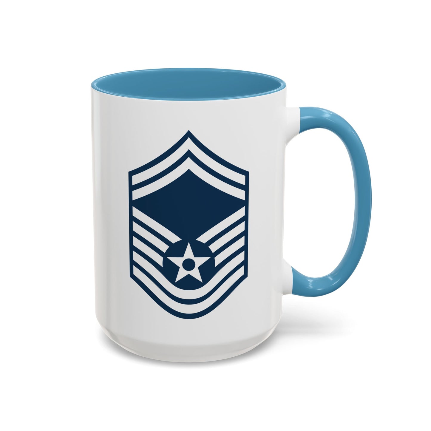 Accent Coffee Mug (11oz & 15oz) - USAF - Senior Master Sergeant (E8a) - 2020