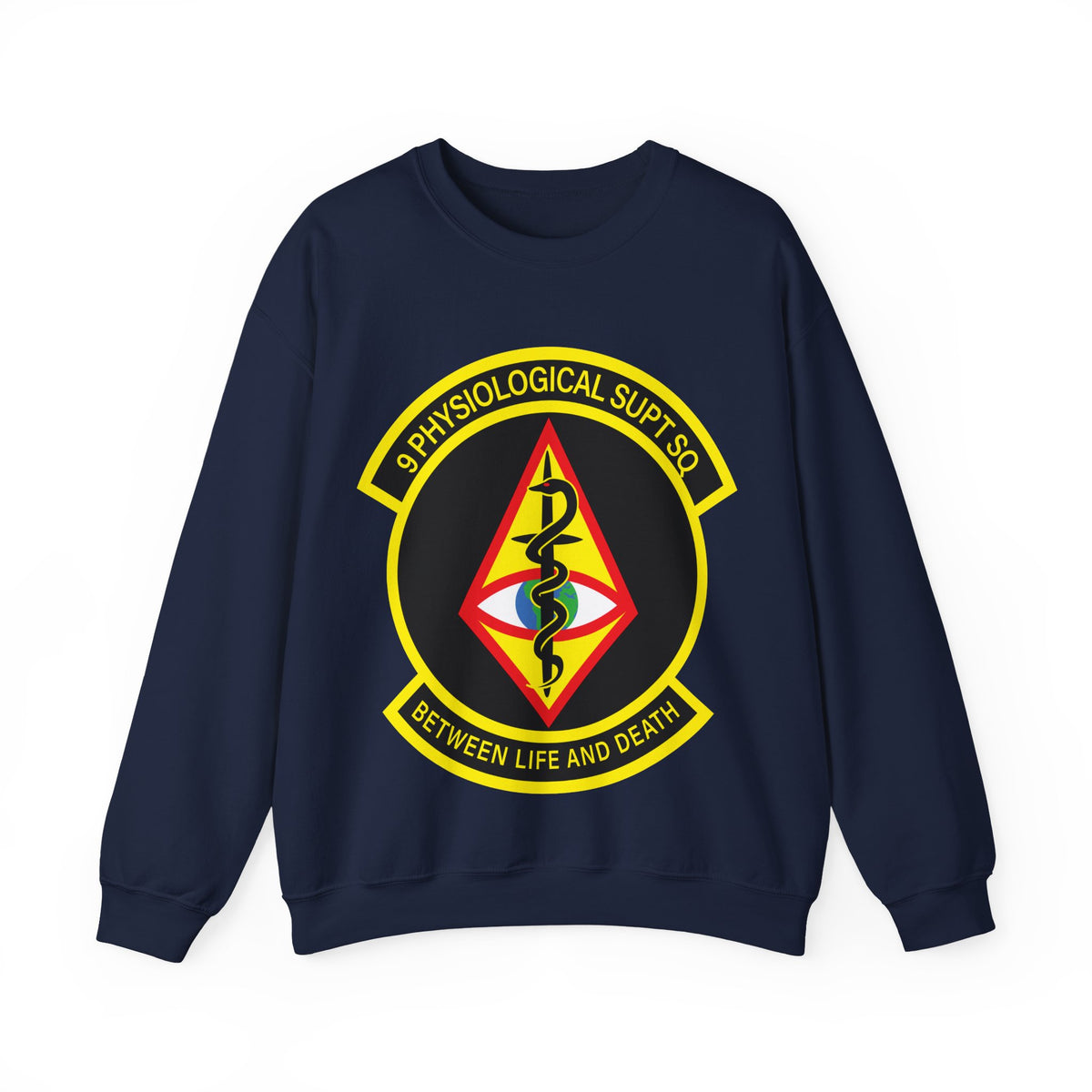 Crewneck Sweatshirt - USAF - 9th Physiological Support Squadron wo txt X 300
