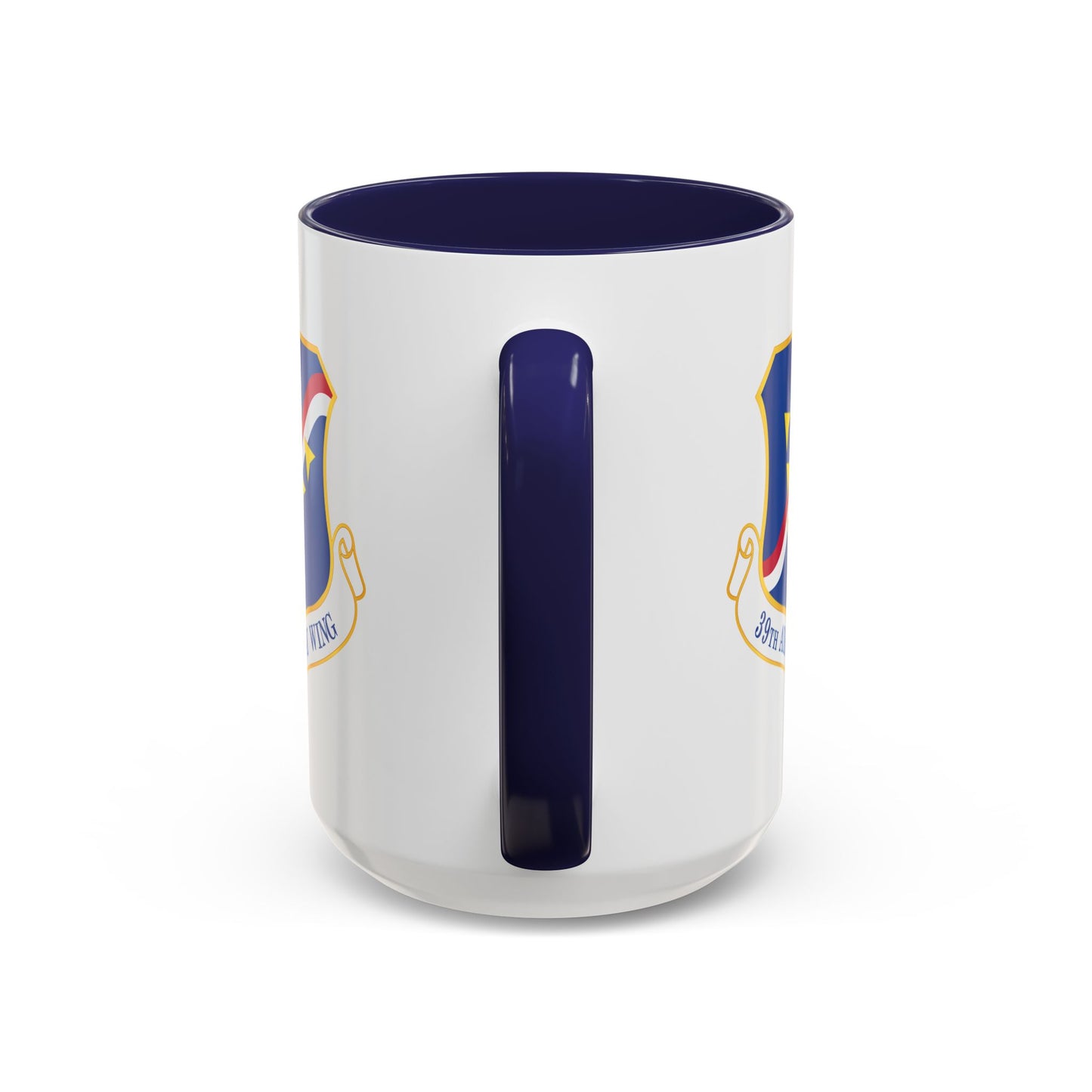 Accent Coffee Mug (11oz & 15oz) - USAF - 39th Airbase Wing wo Txt