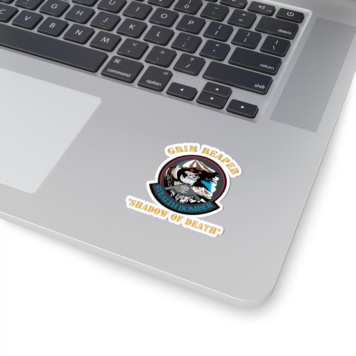 Kiss-Cut Stickers - USAF - B2 - Grim Reaper - Stealth Bomber X 300