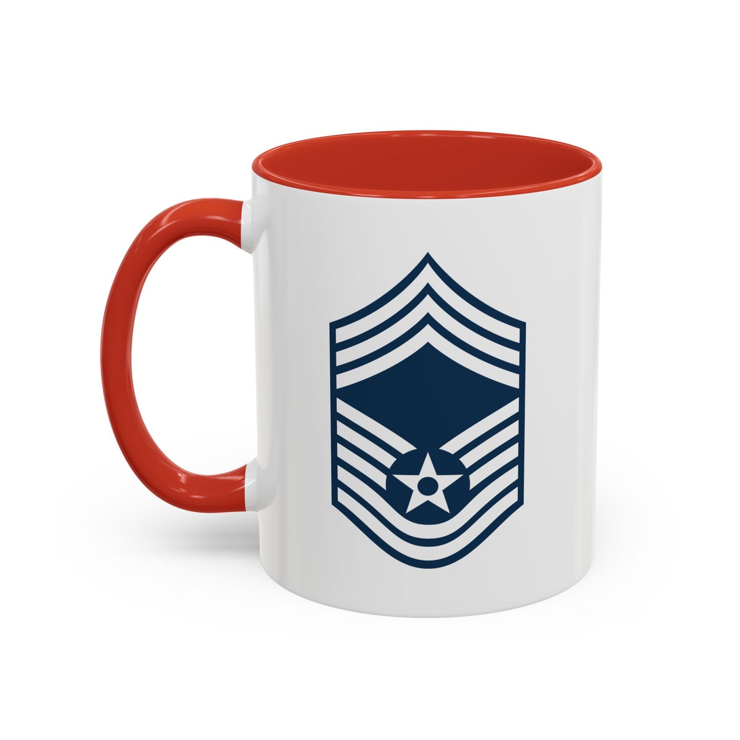 Accent Coffee Mug (11oz & 15oz) - USAF - Chief Master Sergeant (E9a) - 2020