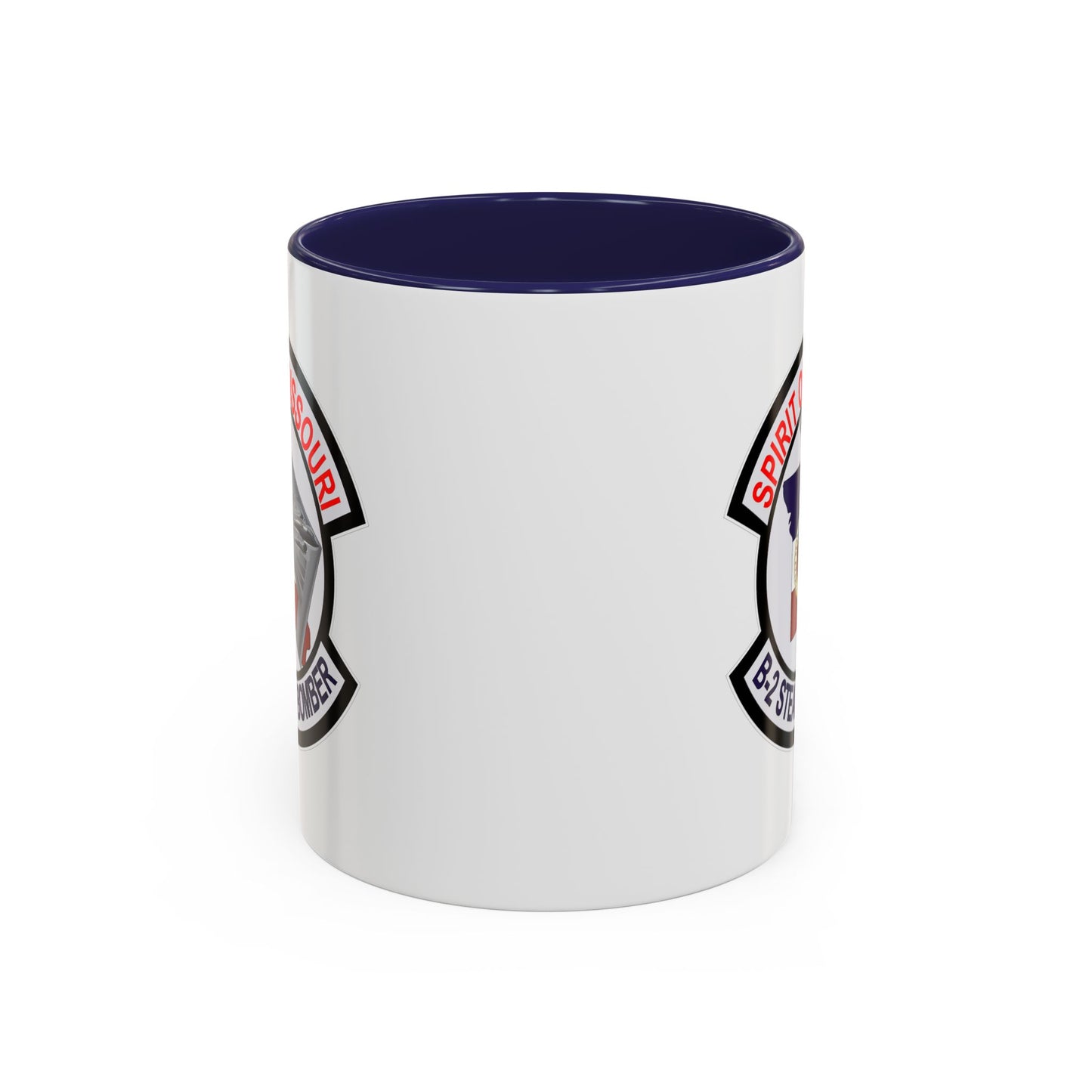 Accent Coffee Mug (11oz & 15oz) - USAF - B2 - Spirit of Missouri - Stealth Bomber wo Txt