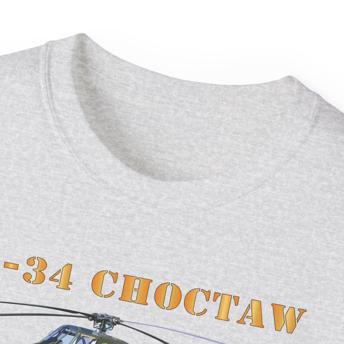 Unisex Ultra Cotton Tee - H-34 Choctaw with Txt X 300