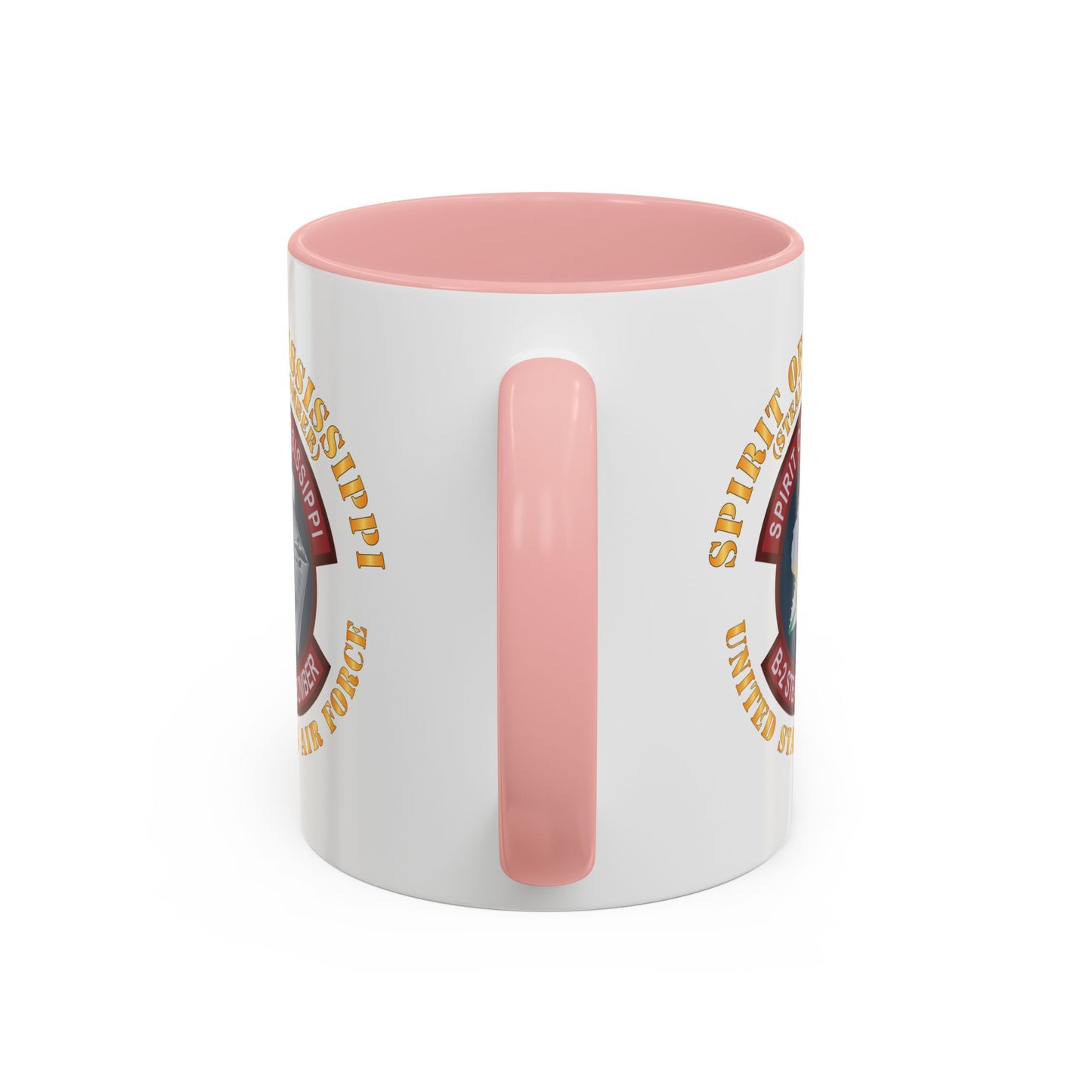 Accent Coffee Mug (11oz & 15oz) - USAF - B2 - Spirit of Mississippi - Stealth Bomber X 300